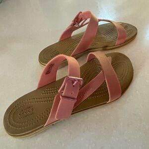CROCS Pink Women's Sandals